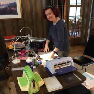 Scrapbook retreat is fun