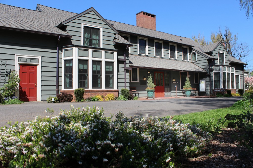 Outside Wright Hall Where the Easter Sunrise Service will take place.