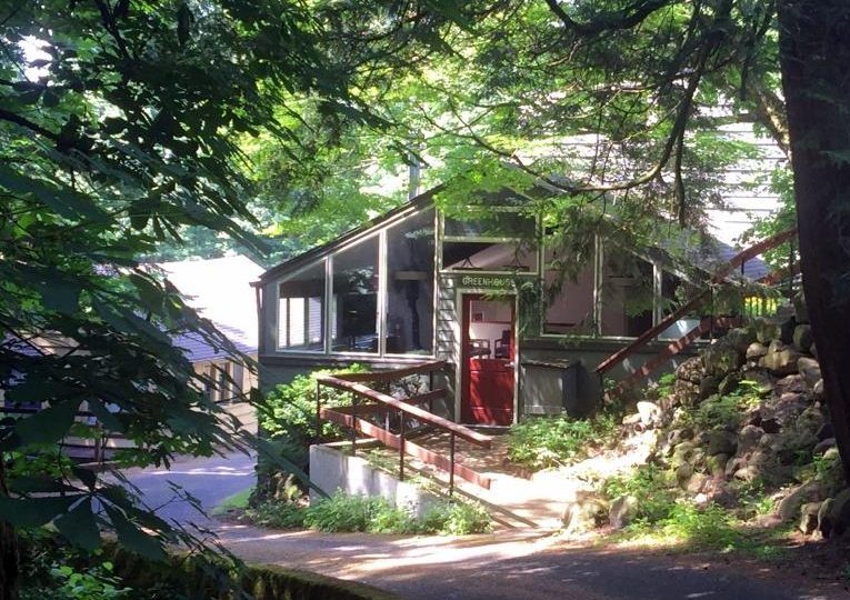 Greenhouse with ramp