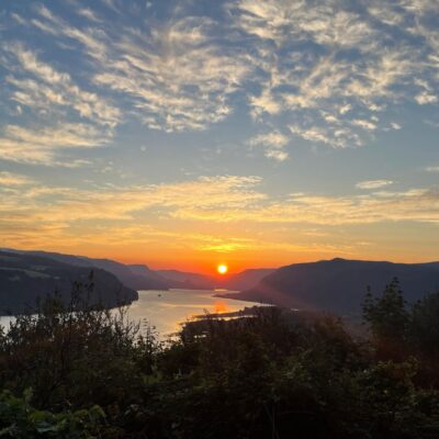 View at Easter Sunrise Service